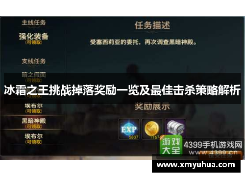 冰霜之王挑战掉落奖励一览及最佳击杀策略解析